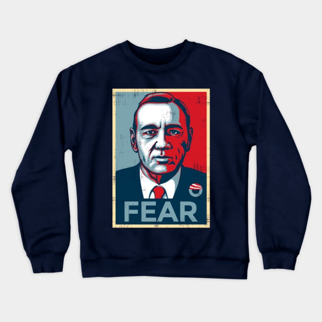 Fear Crewneck Sweatshirt by Punksthetic